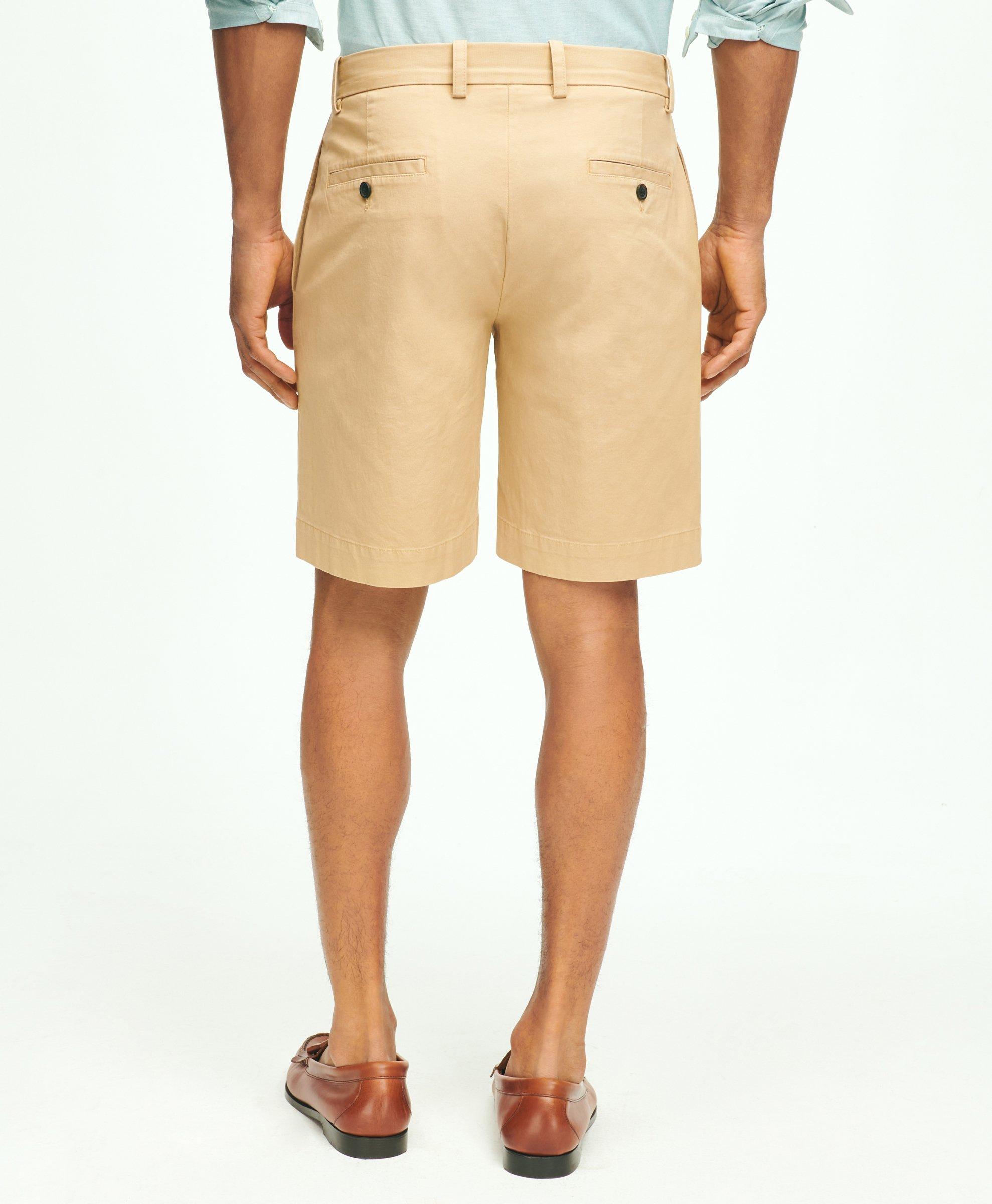 Mens white hot sale khaki shorts