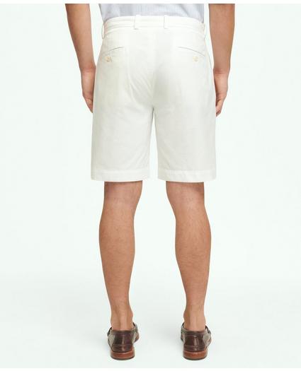 9" Stretch Supima® Cotton Poplin Shorts, image 2