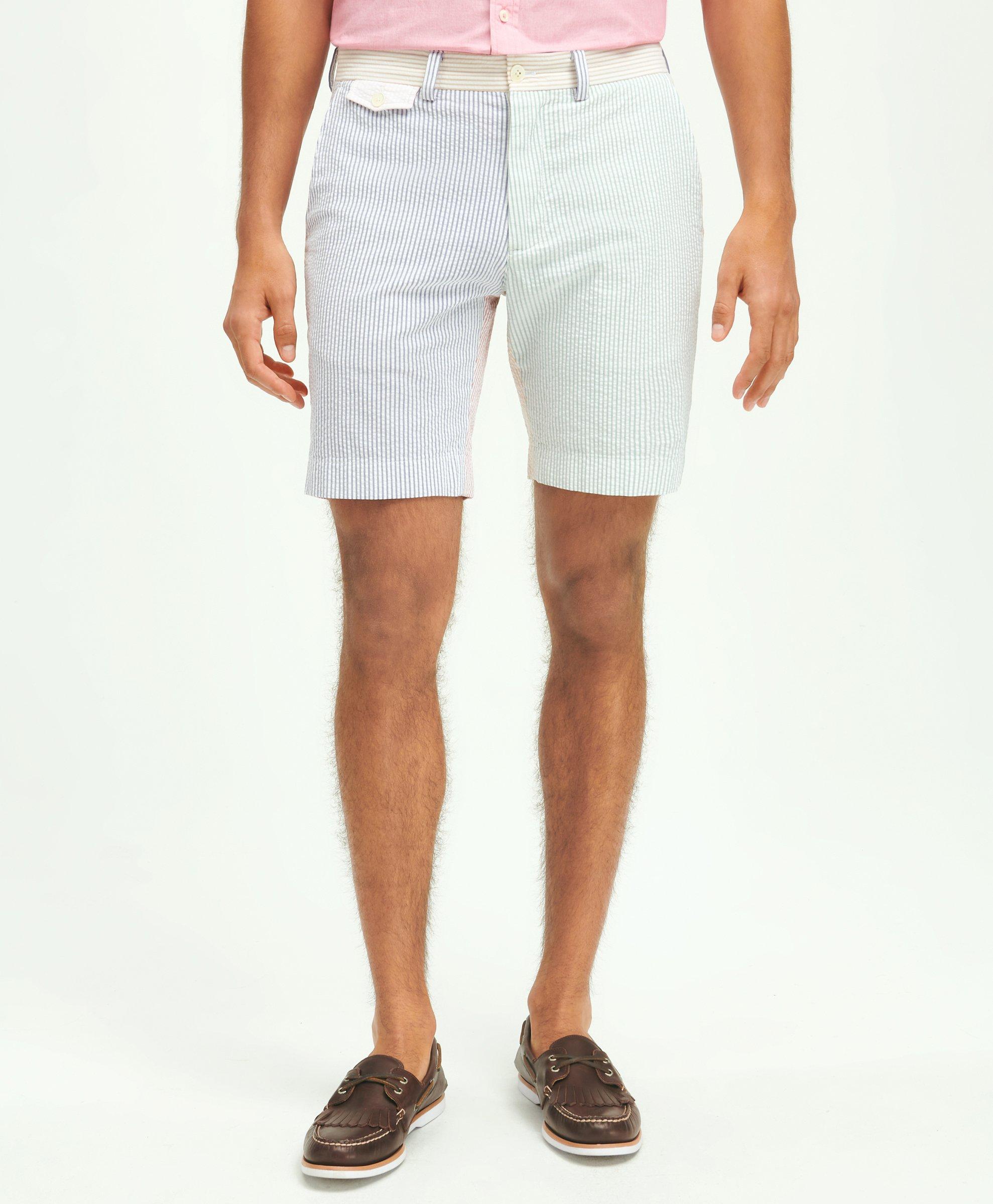 Seersucker shorts clearance men