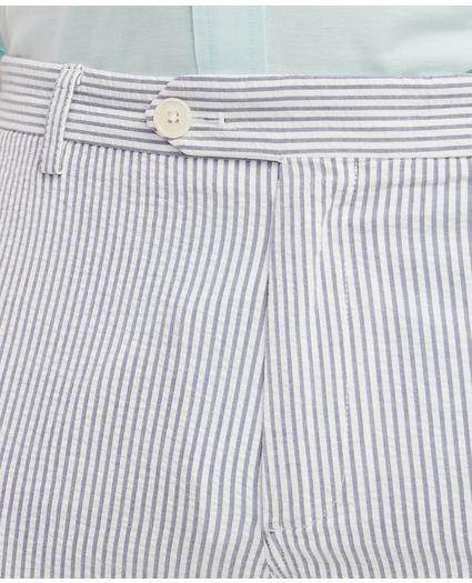Stretch Cotton Seersucker Shorts, image 3