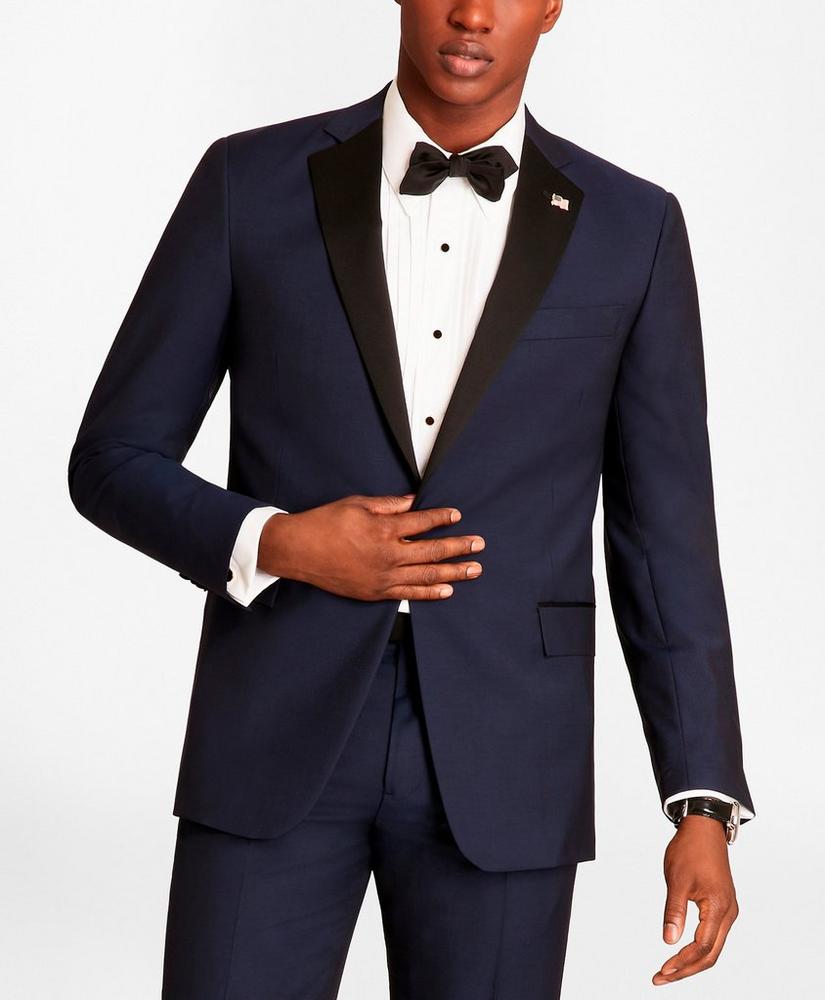 Regent Fit One-Button Navy Tuxedo, image 1