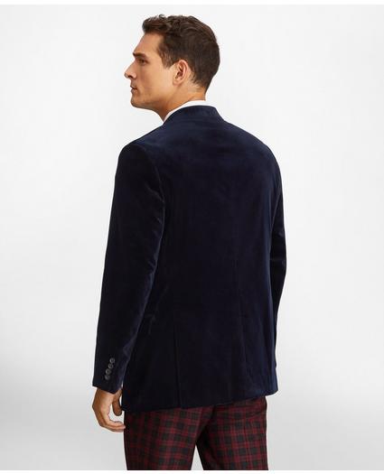 Regent Fit Velvet Tuxedo Jacket, image 5