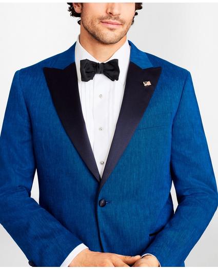 Regent Fit Linen and Wool One-Button Tuxedo, image 2