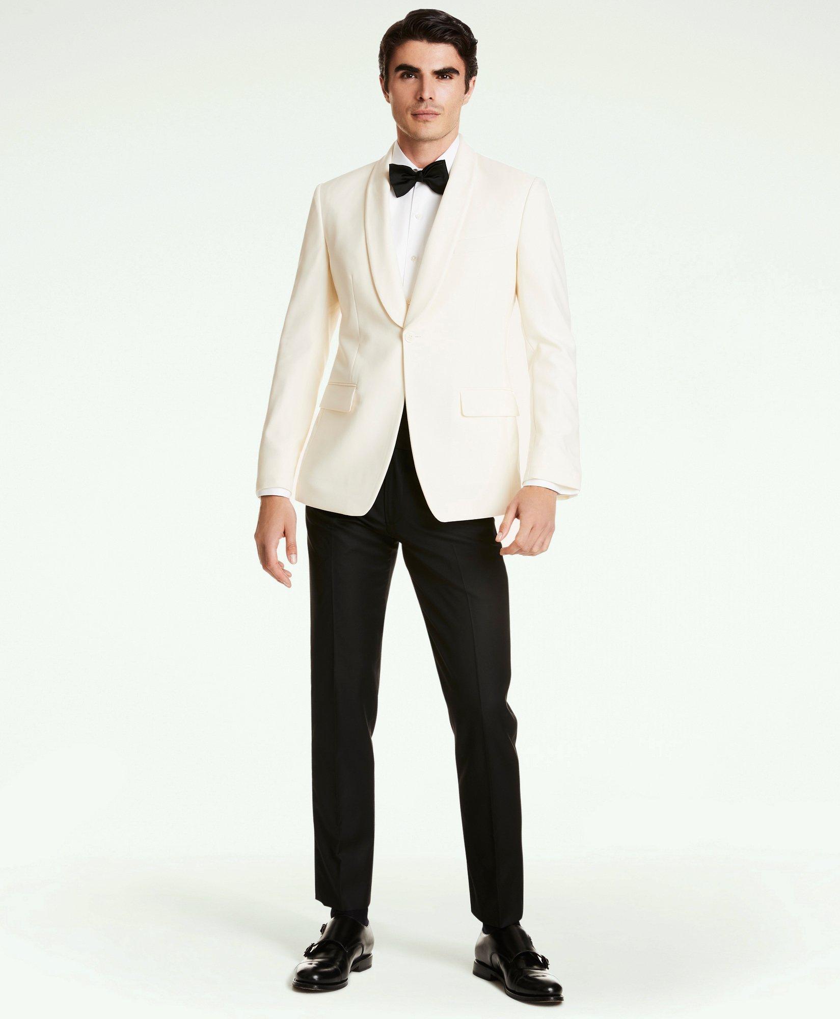 Regent Fit Wool Tuxedo Jacket