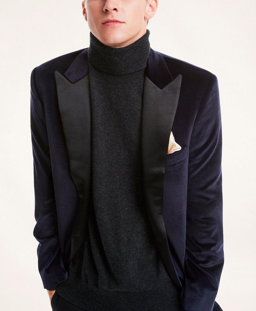 Regent Fit Velour Tuxedo Jacket, image 3