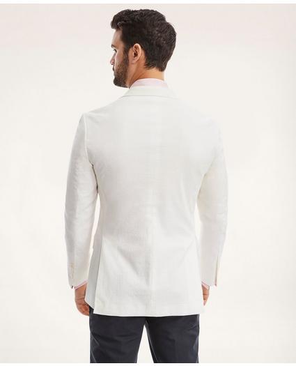 Regent Regular-Fit Stretch Cotton Seersucker Tuxedo Jacket, image 4