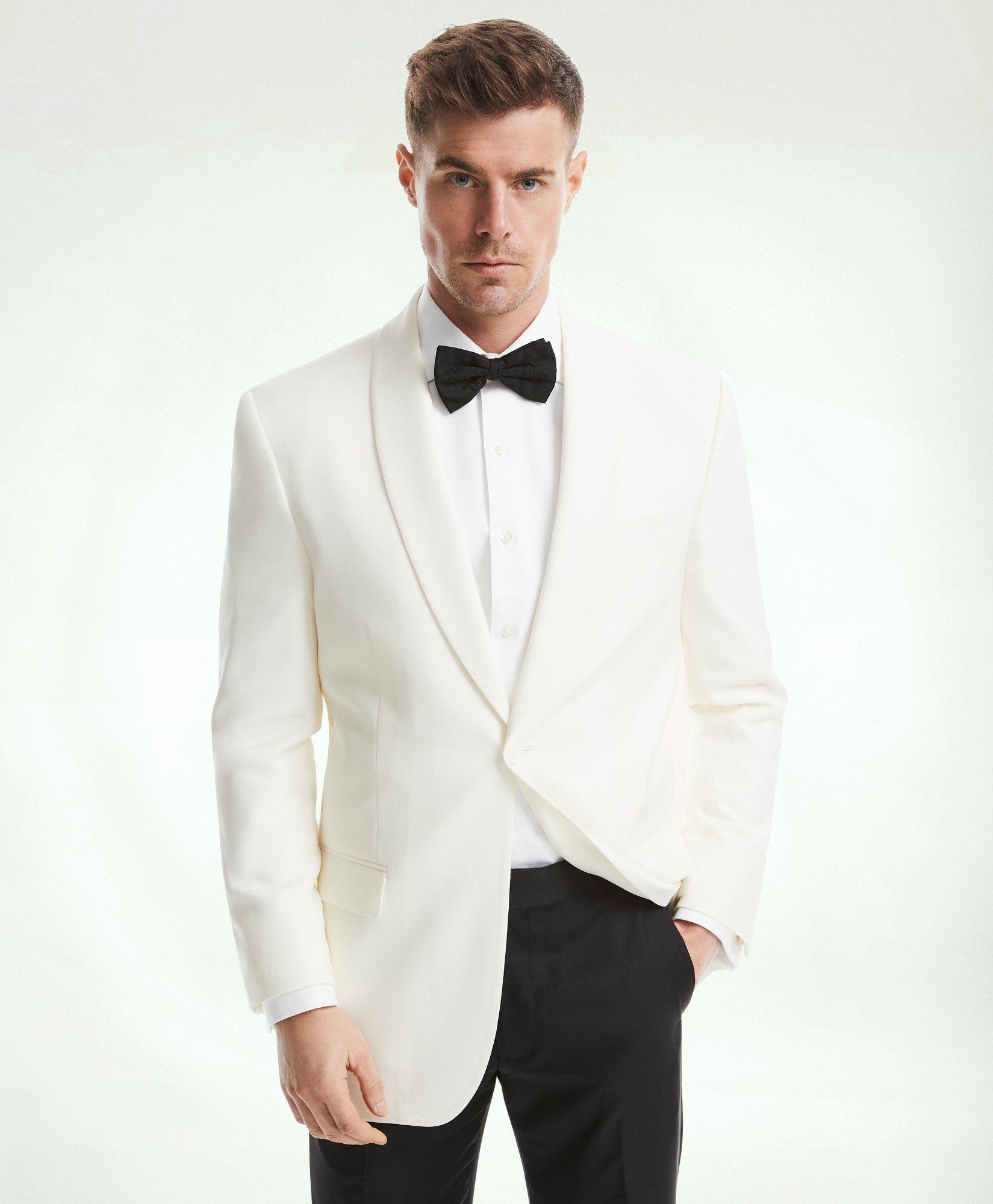 Brooks brothers white dinner jacket on sale