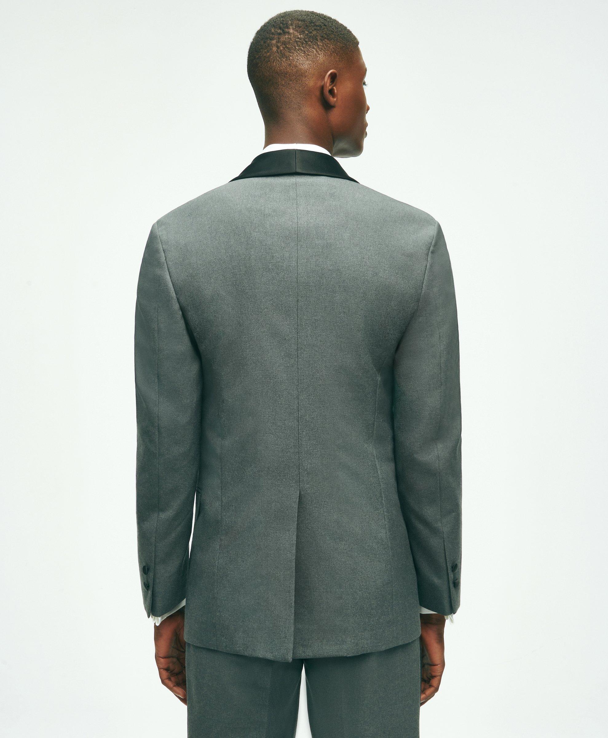 Slim Fit Wool 1818 Hopsack Dinner Jacket