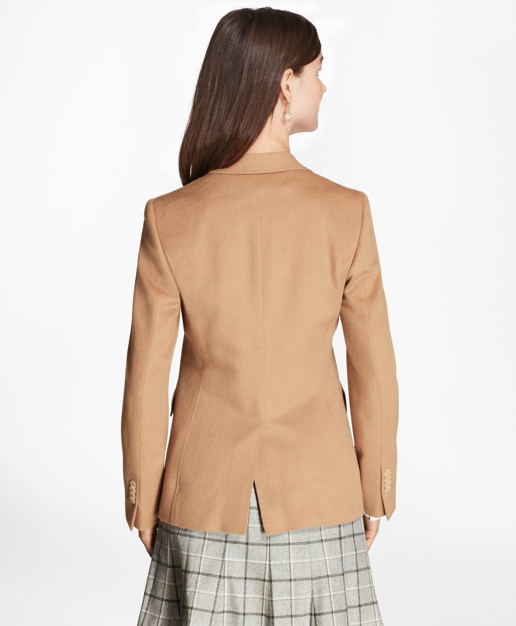 Petite Camel Oversized Blazer