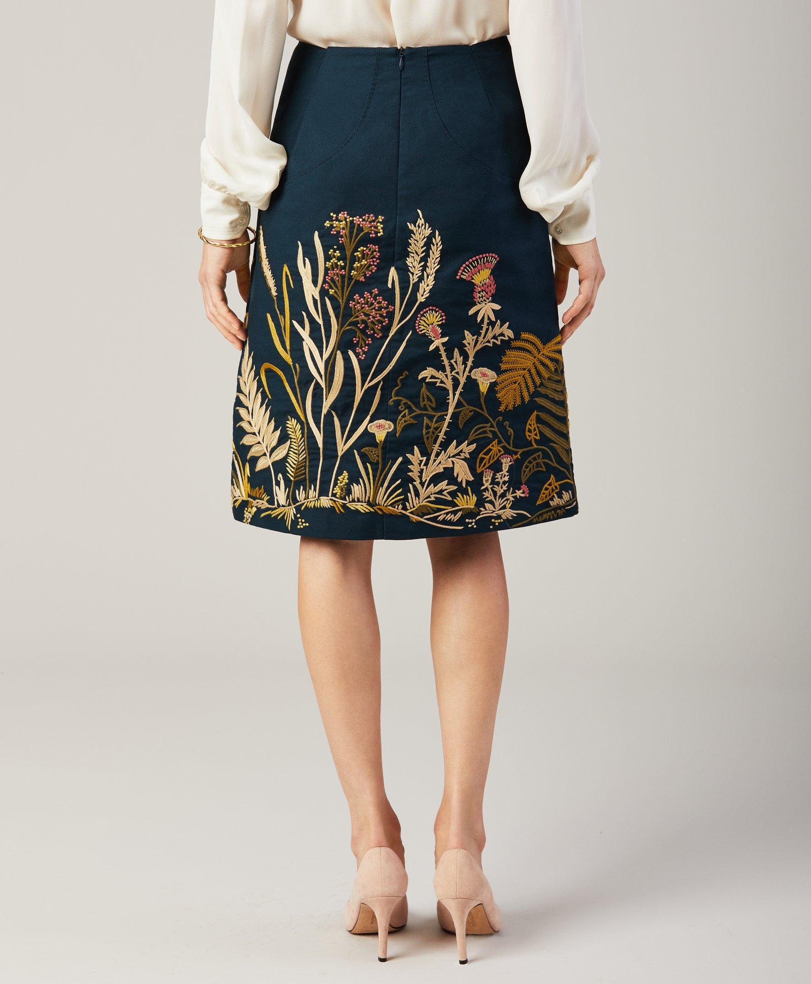 Embroidered skirt 2025