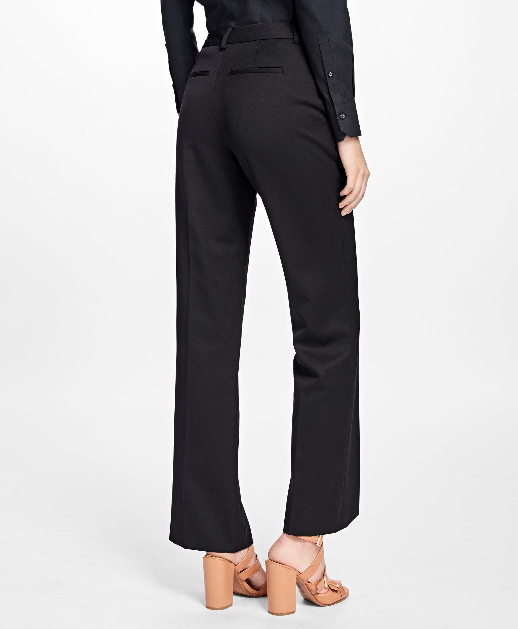 Women's Petite Black Trousers