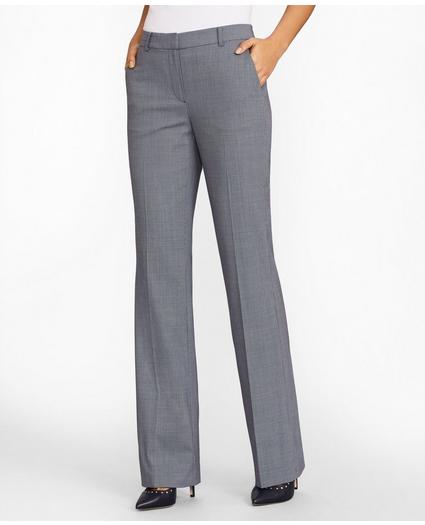 Petite Houndstooth BrooksCool® Merino Wool Pants, image 1