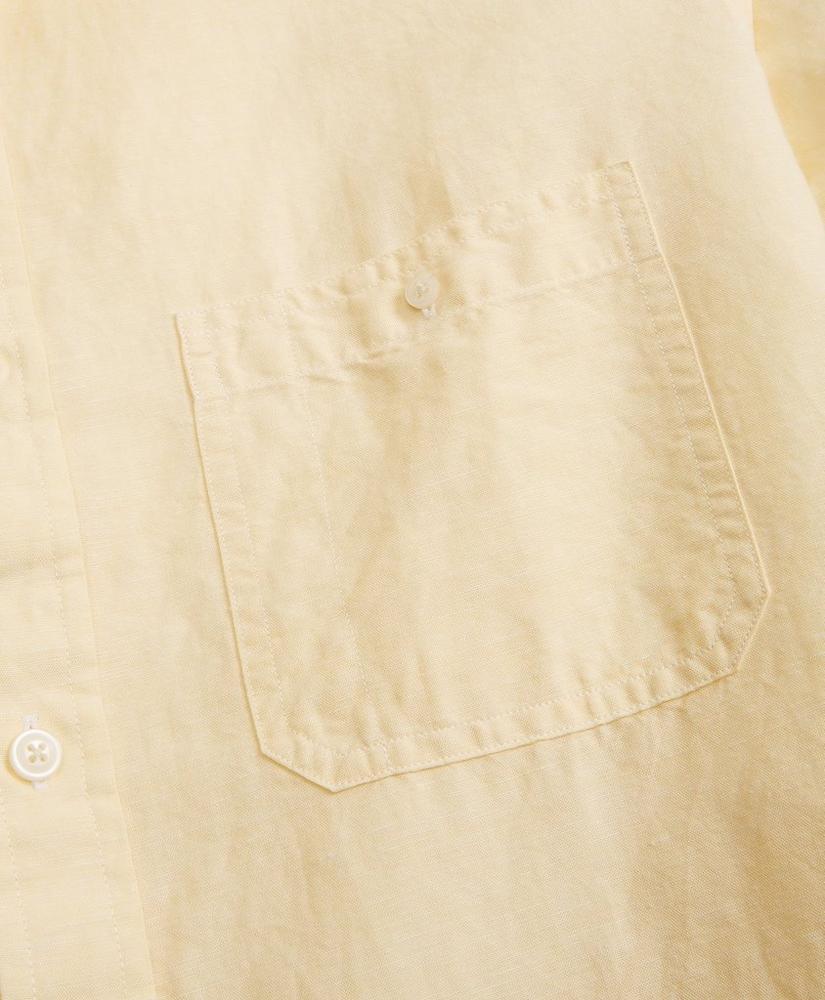 Linen-Cotton Chambray Sport Shirt, image 4