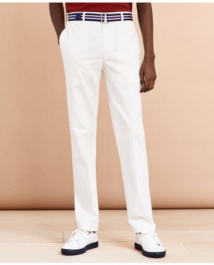Cotton-Blend Stretch Trousers, image 1