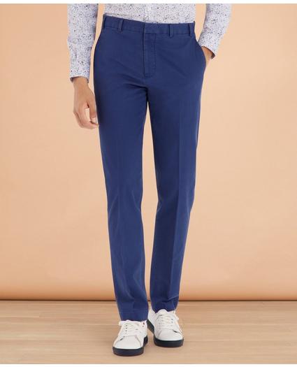 Stretch Cotton Trousers, image 1