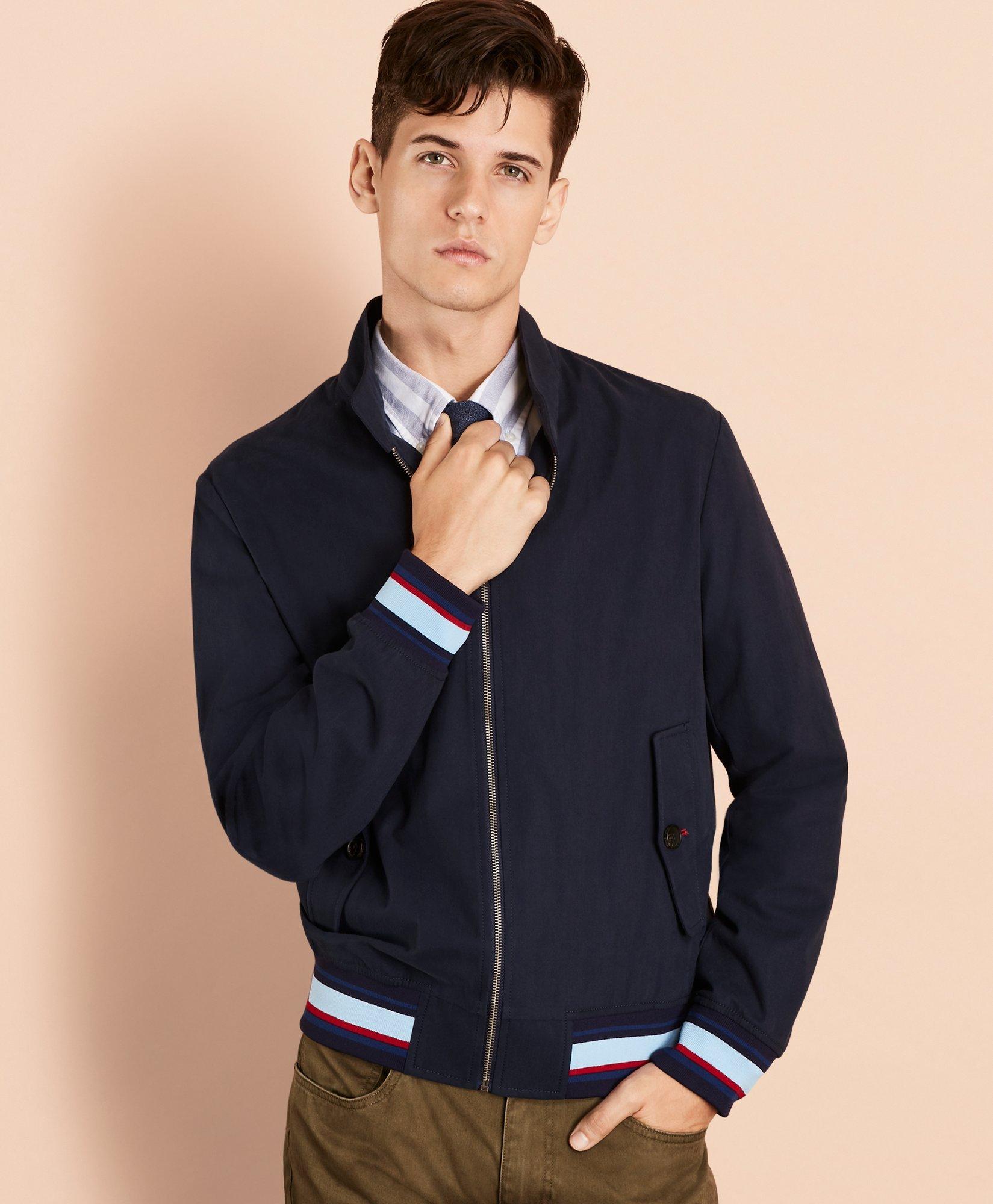 Zara man harrington outlet slim fit