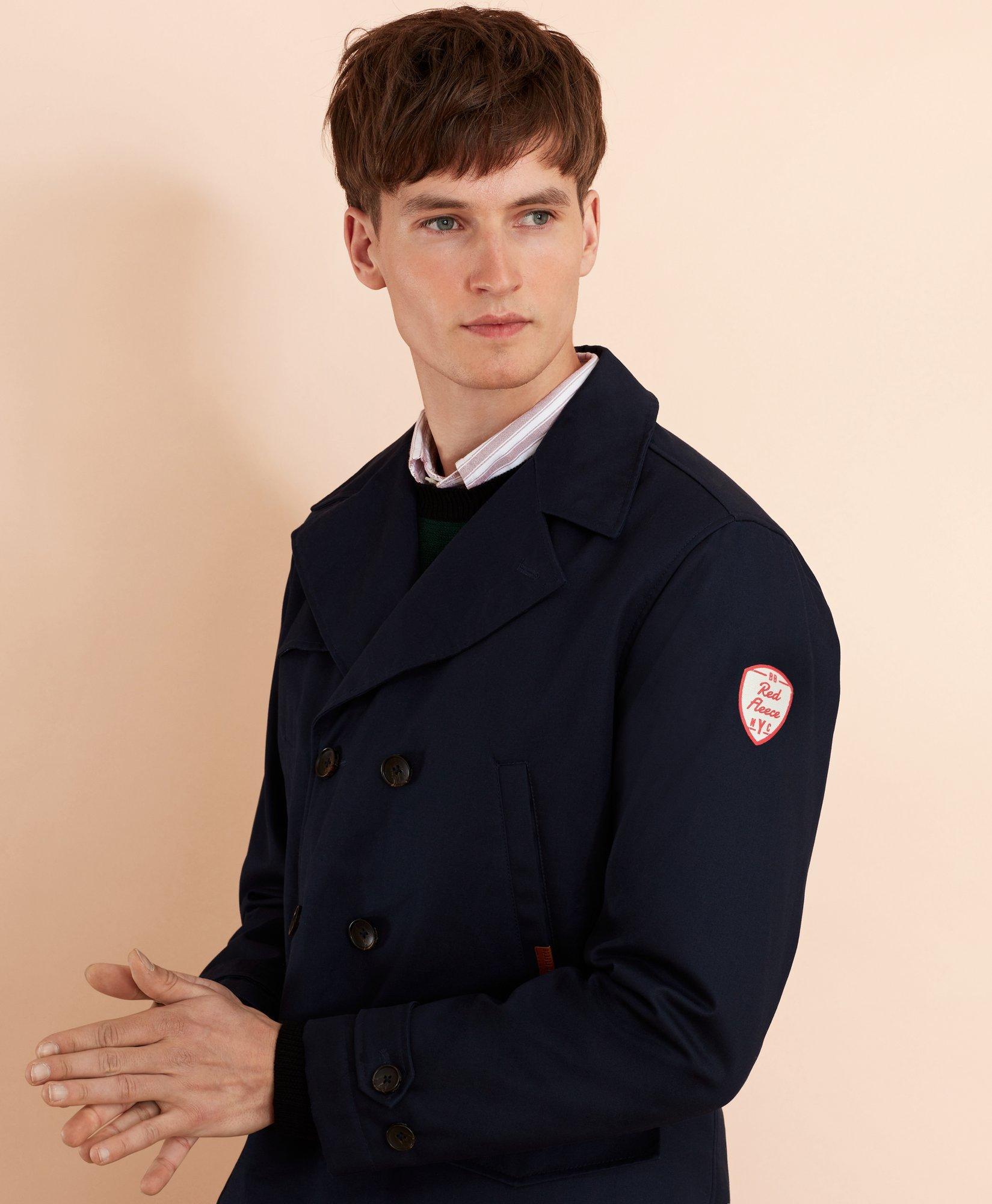 Mens lightweight clearance peacoat