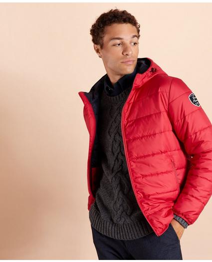 Quilted Hooded Puffer Jacket, image 1