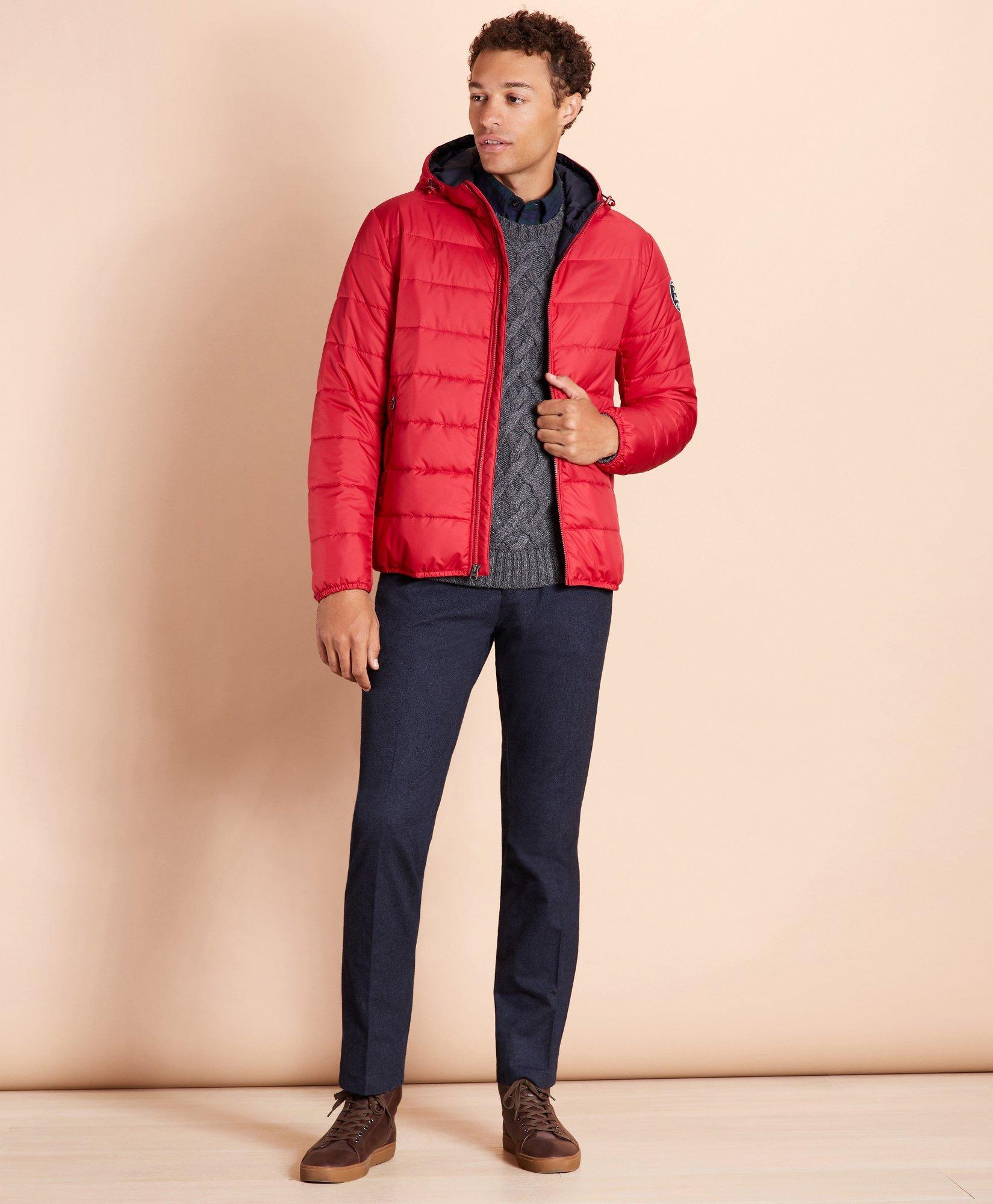 Barbour trawl quilted jacket deals iron ore