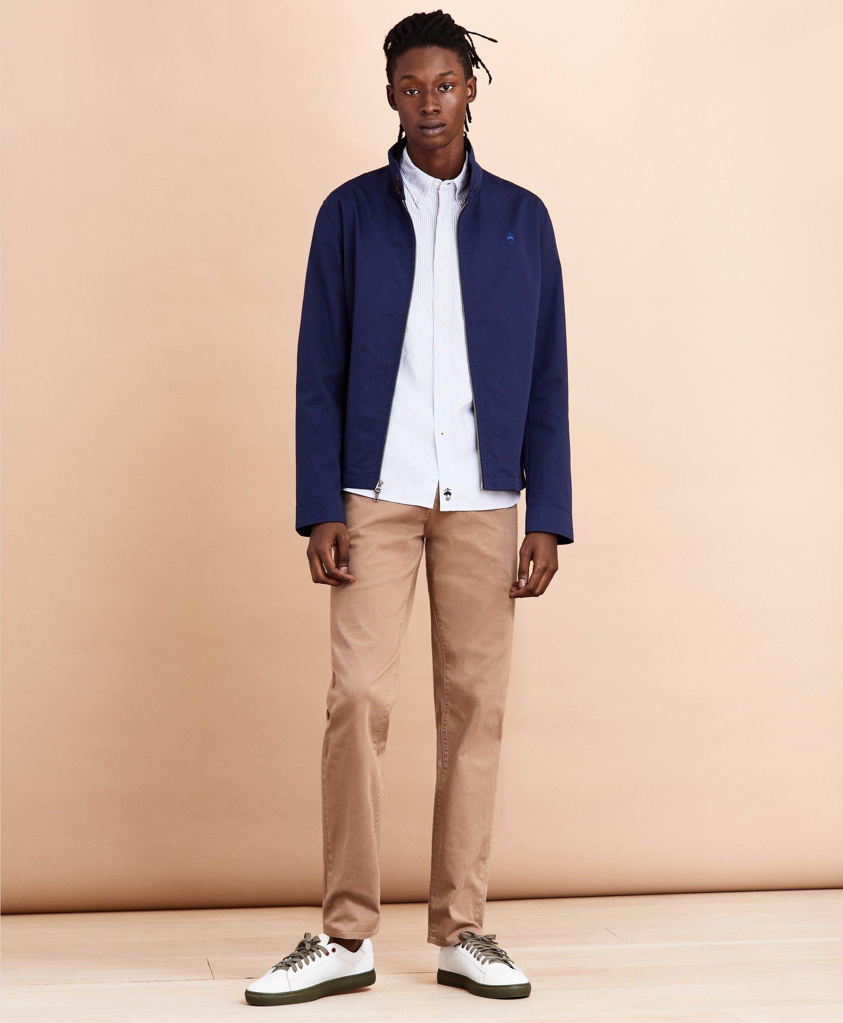 Cotton bomber jacket outlet men