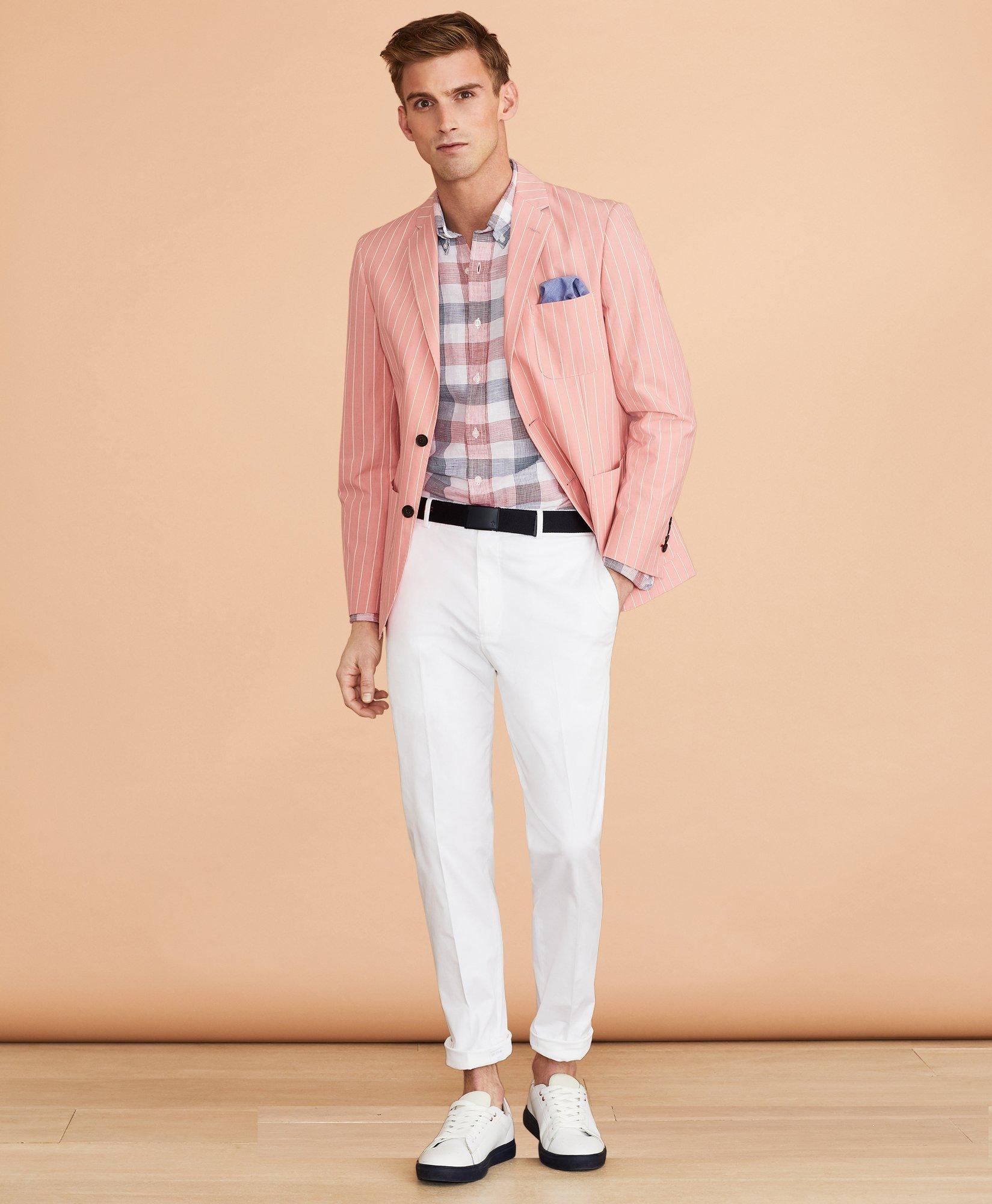 Striped hotsell sports jacket