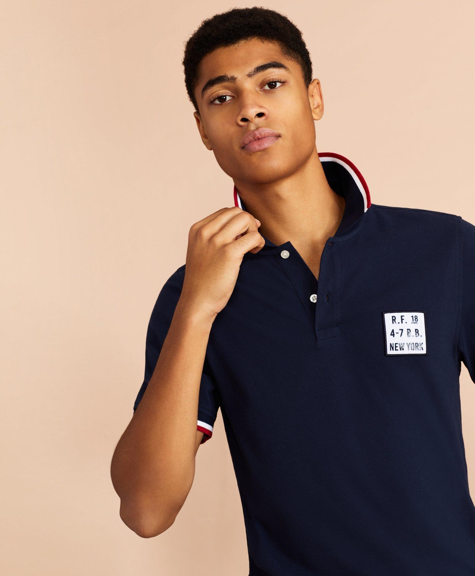 Brooks brothers red fleece polo deals