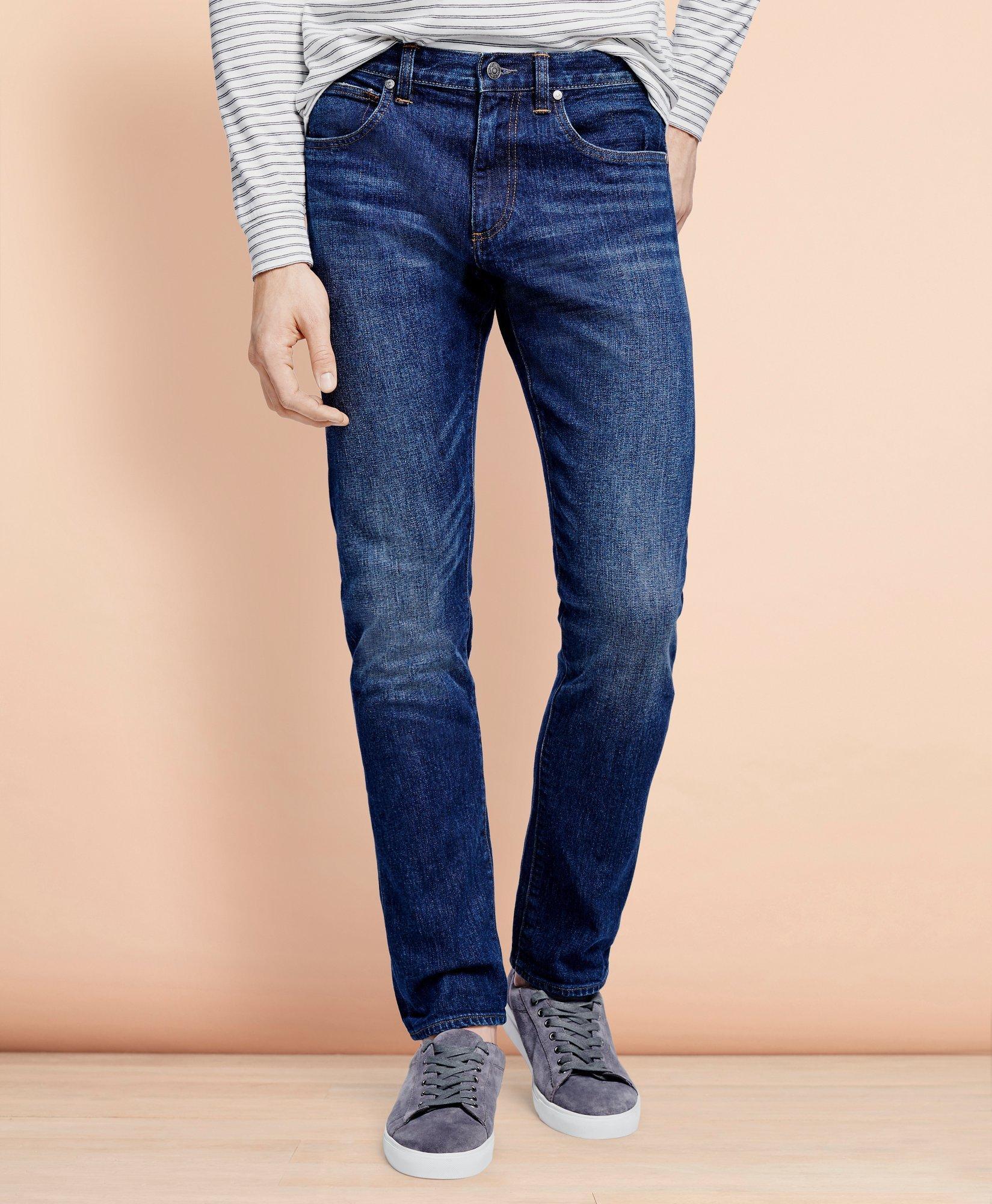 901 Slim Straight Jeans in Indigo Denim, image 1