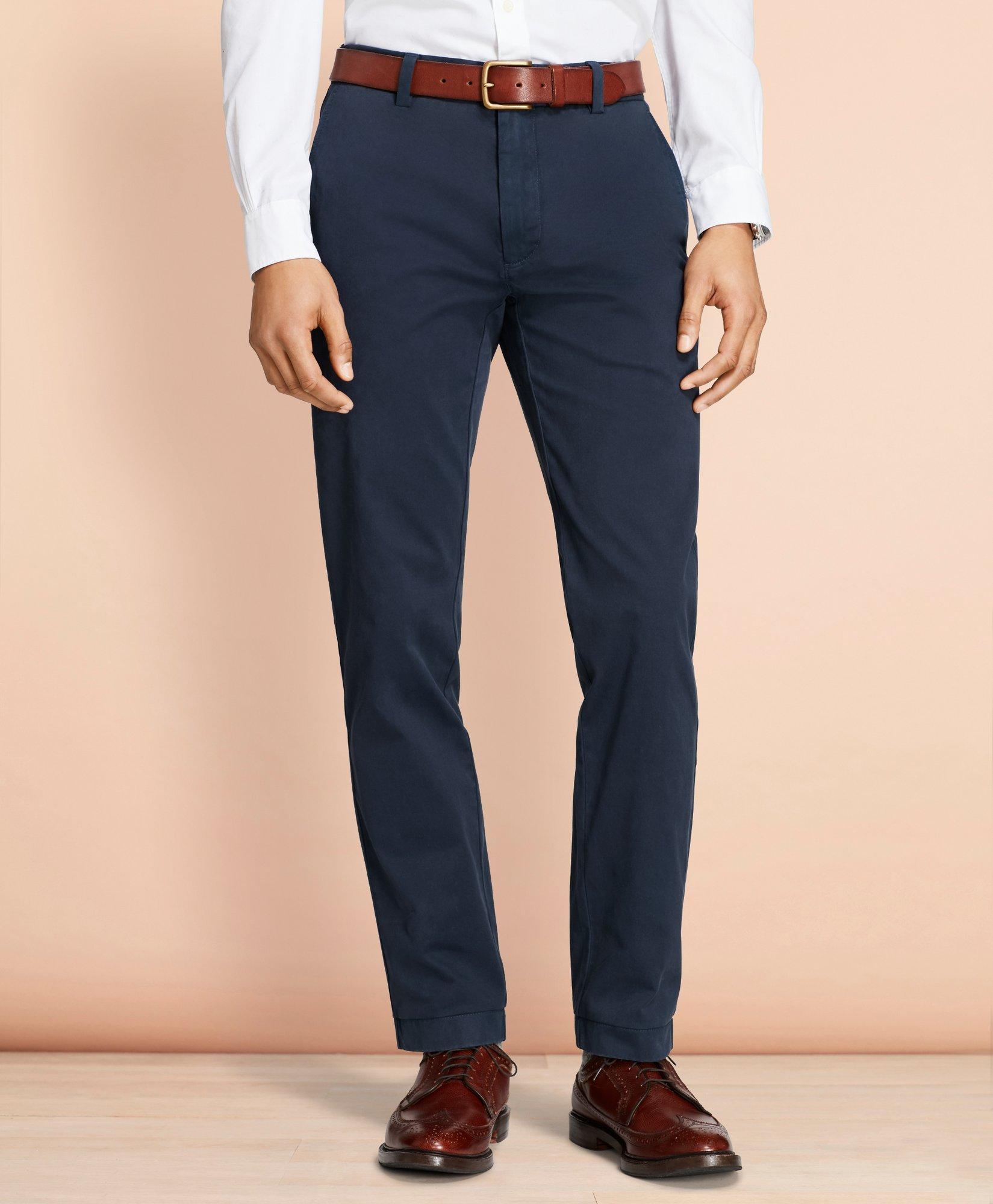 Brooks brothers garment store dyed chinos