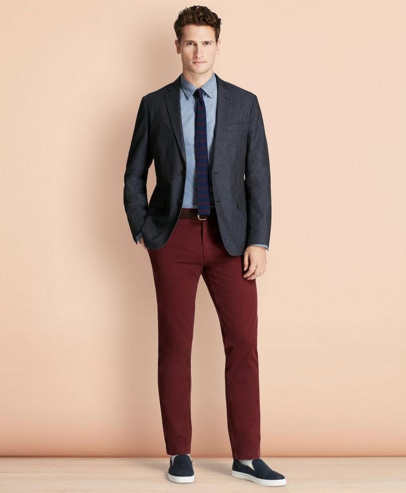 Garment-Dyed Stretch Chinos, image 2