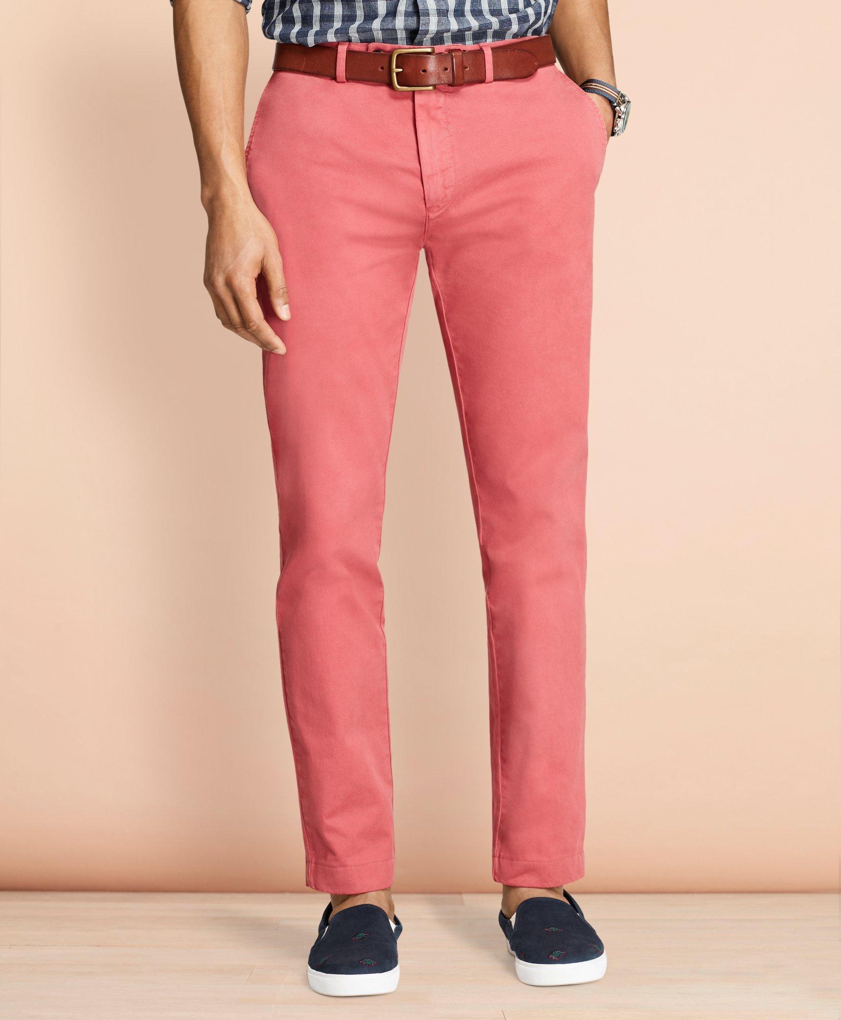 Brooks brothers garment dyed 2024 chinos