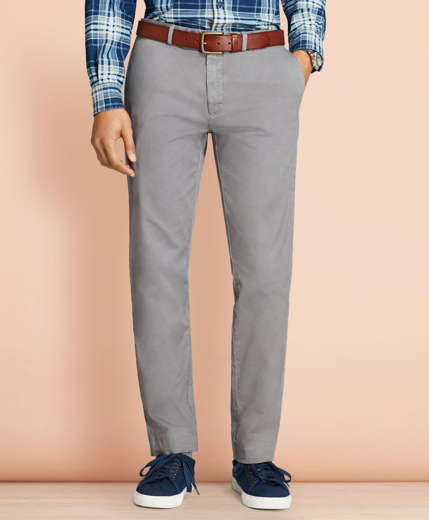 Brooks brothers garment store dyed chinos