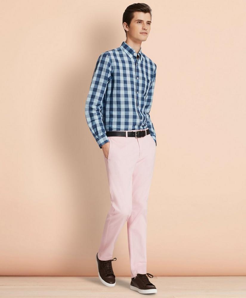 Slim-Fit Garment-Dyed Stretch Chinos, image 2