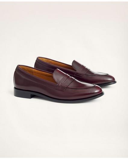 Leather Penny Loafers, image 1