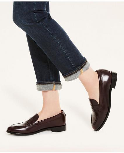 Leather Penny Loafers, image 4