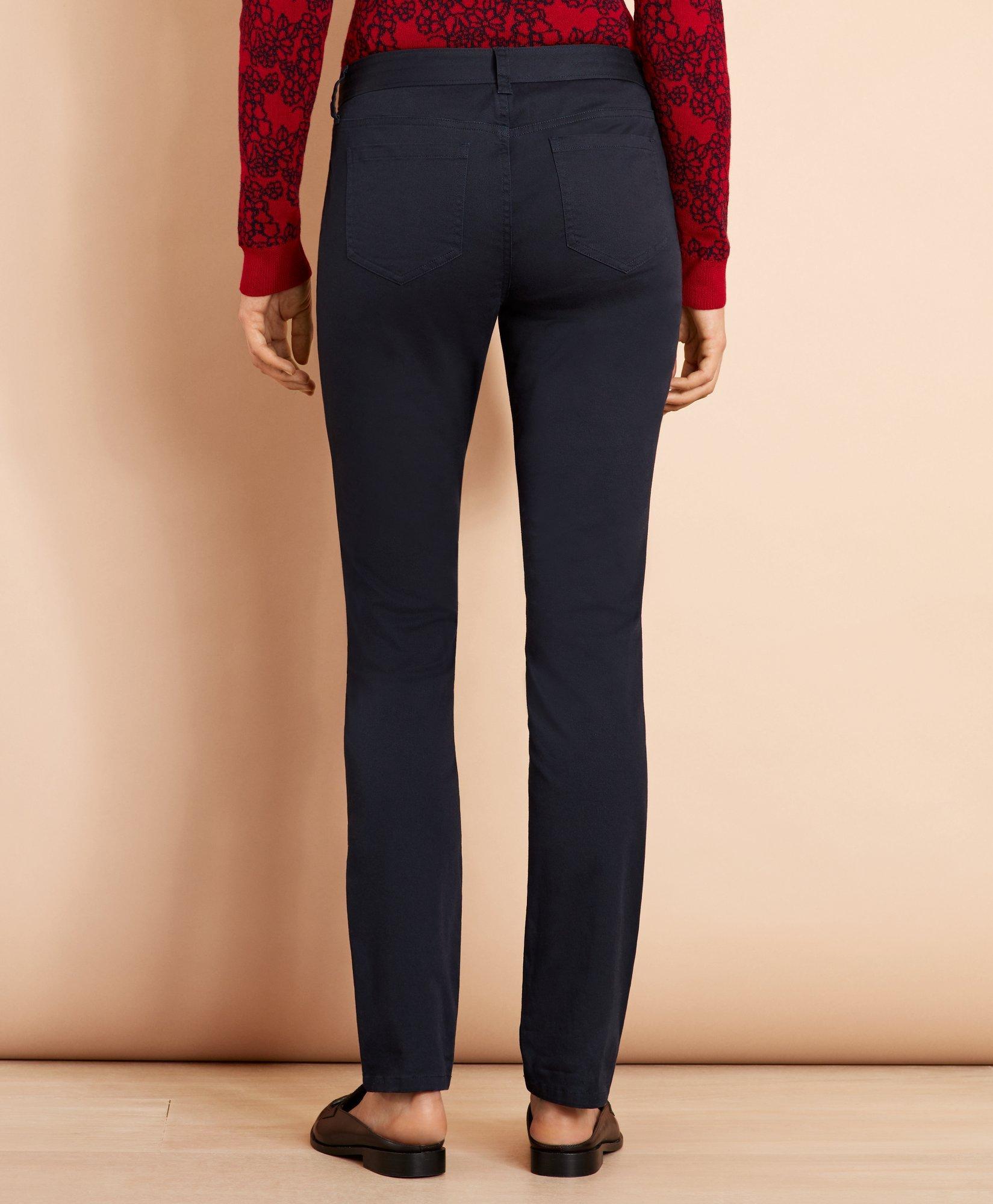 Stretch Cotton Twill Pants, image 3