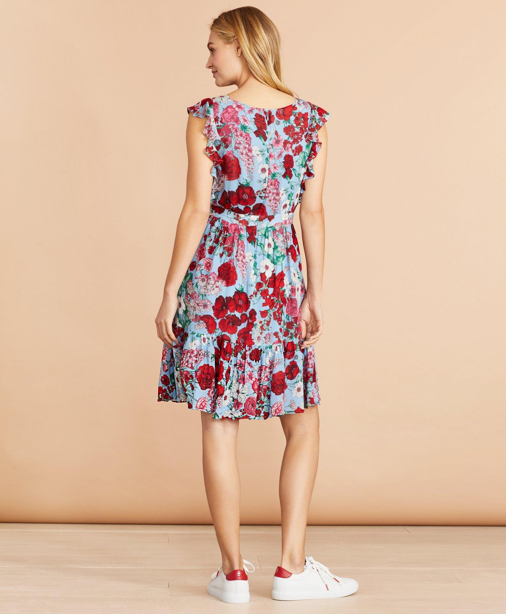 Brooks brothers hotsell floral jacquard dress