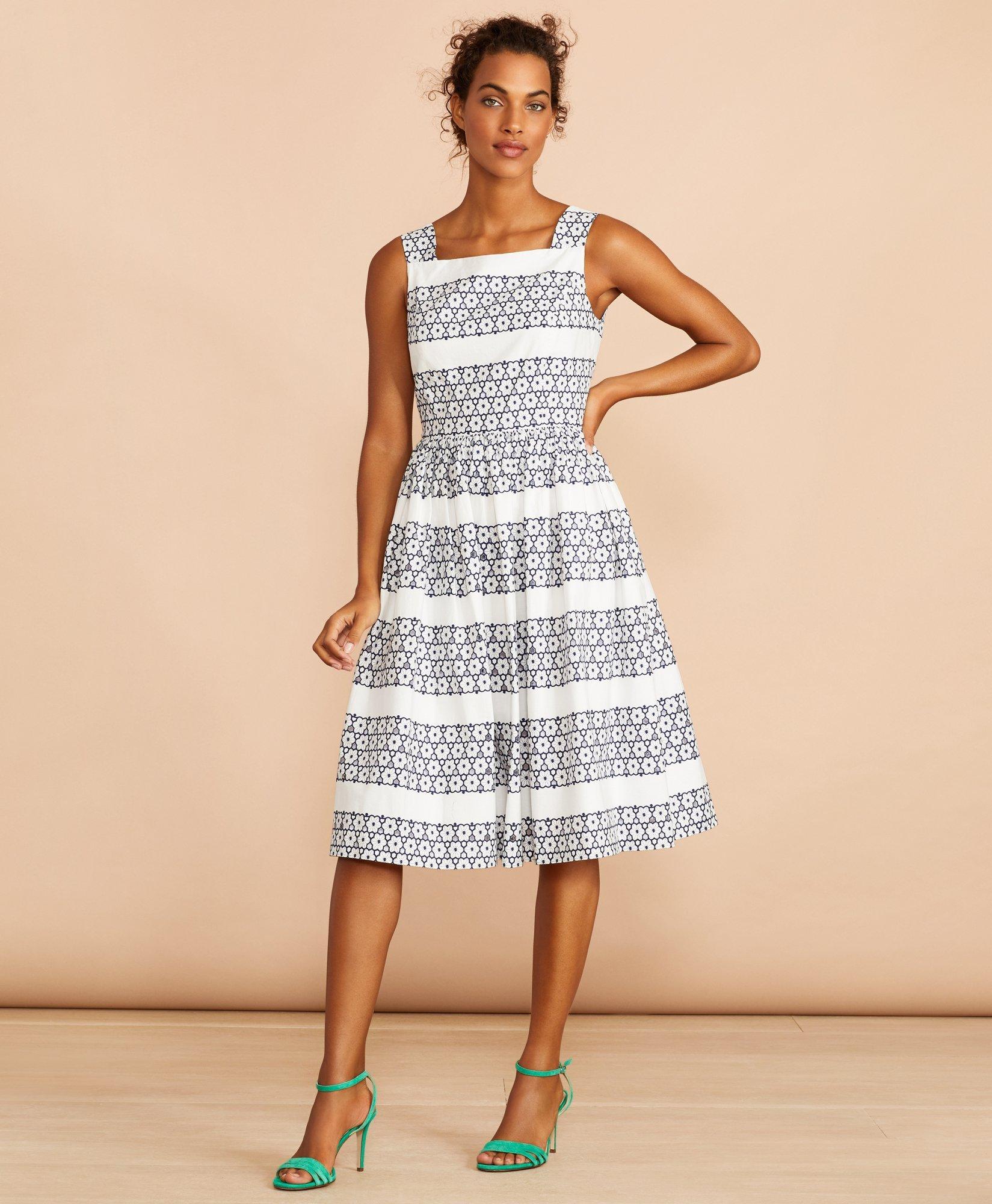 Torynt eyelet outlet dress