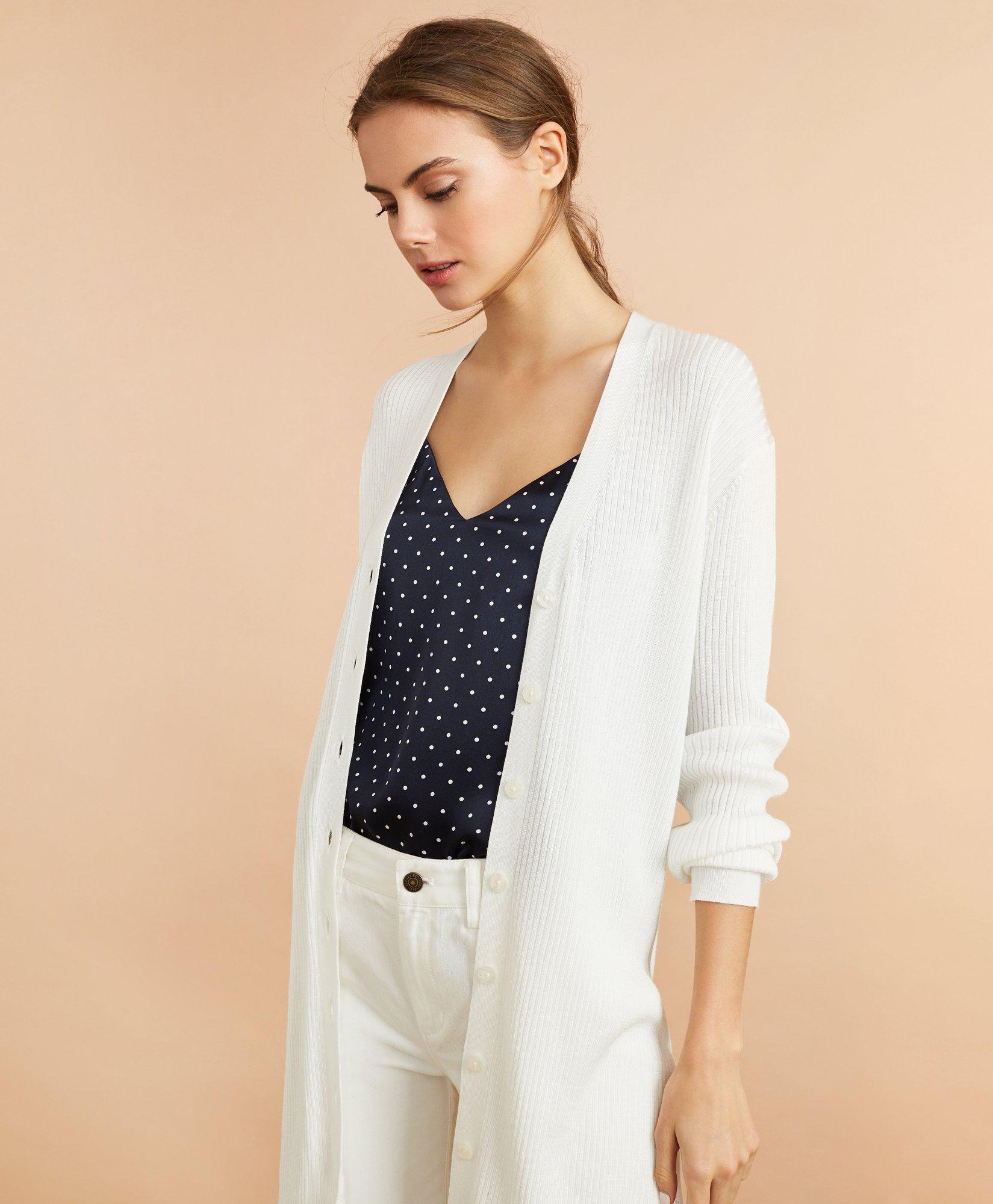 Women's cotton boyfriend discount cardigan