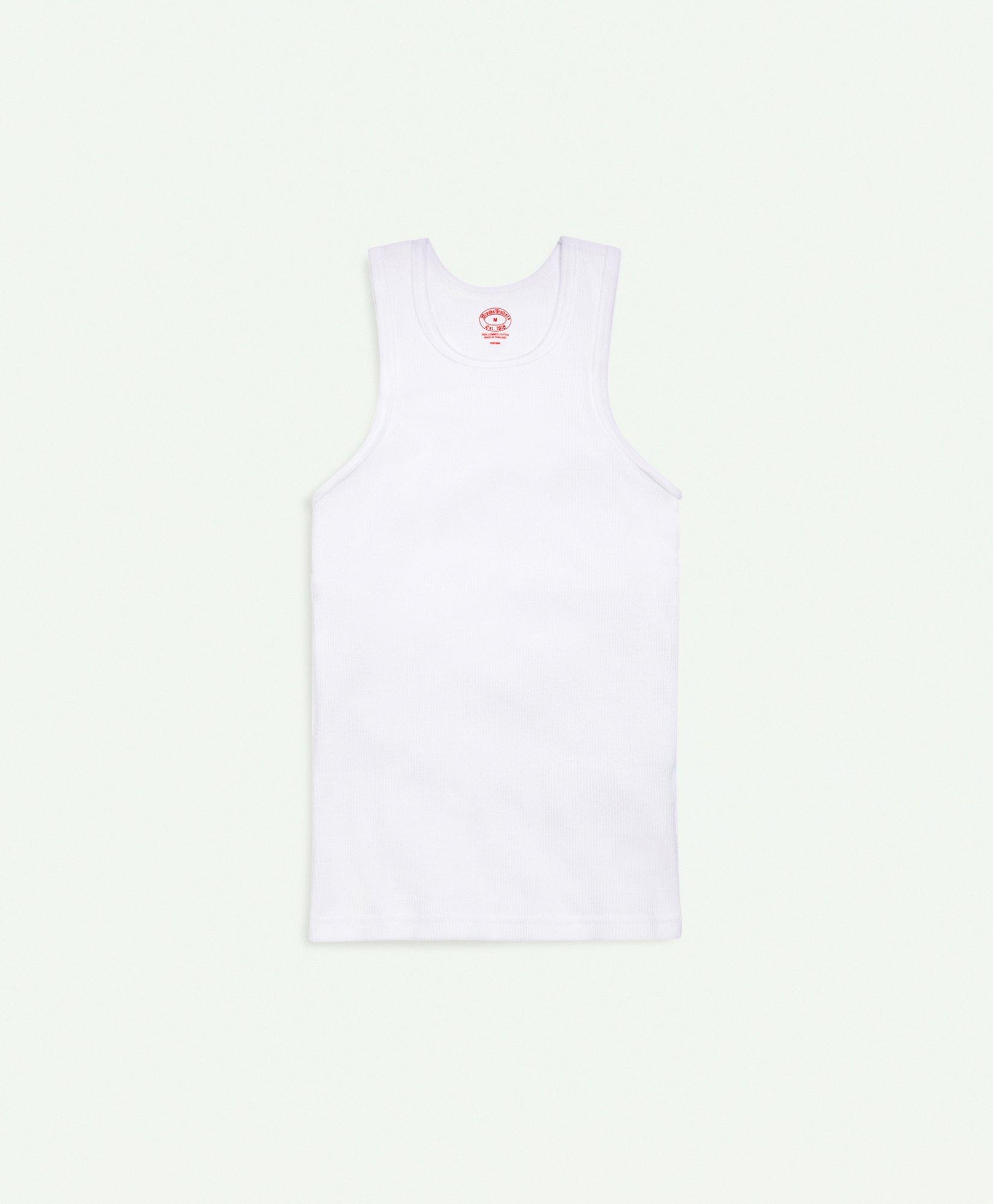 Boys Cotton Athletic Tank Undershirt - Three Pack, image 2