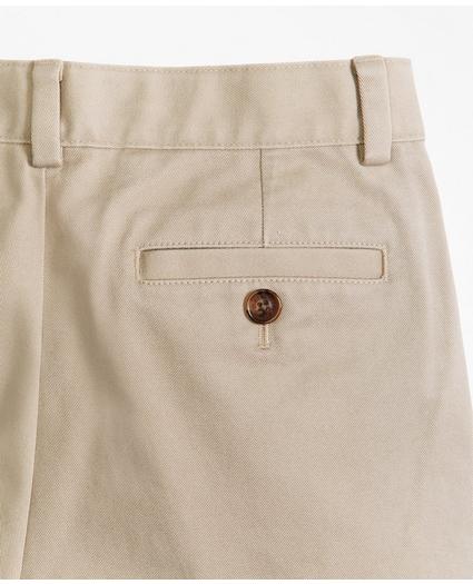 Boys Flat-Front Non-Iron Advantage Chino® Pants, image 2