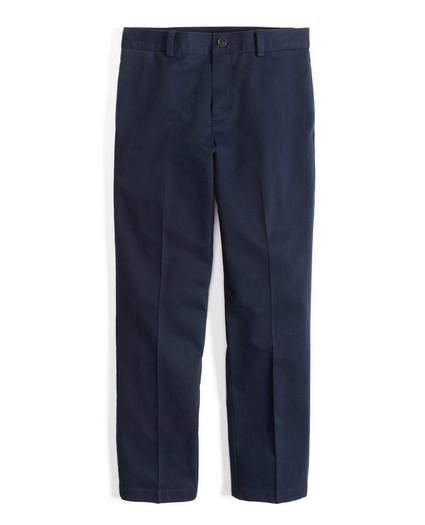 Boys Flat-Front Non-Iron Advantage Chino® Pants, image 1