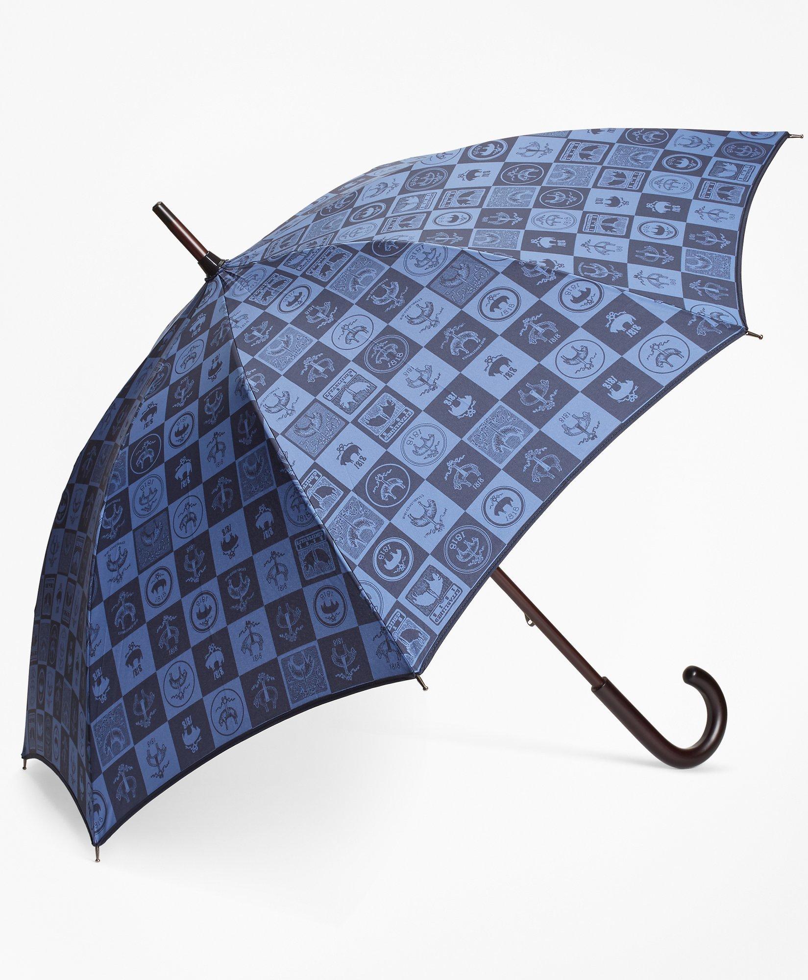 BROOKS BROTHERS FOLDING UMBRELLA