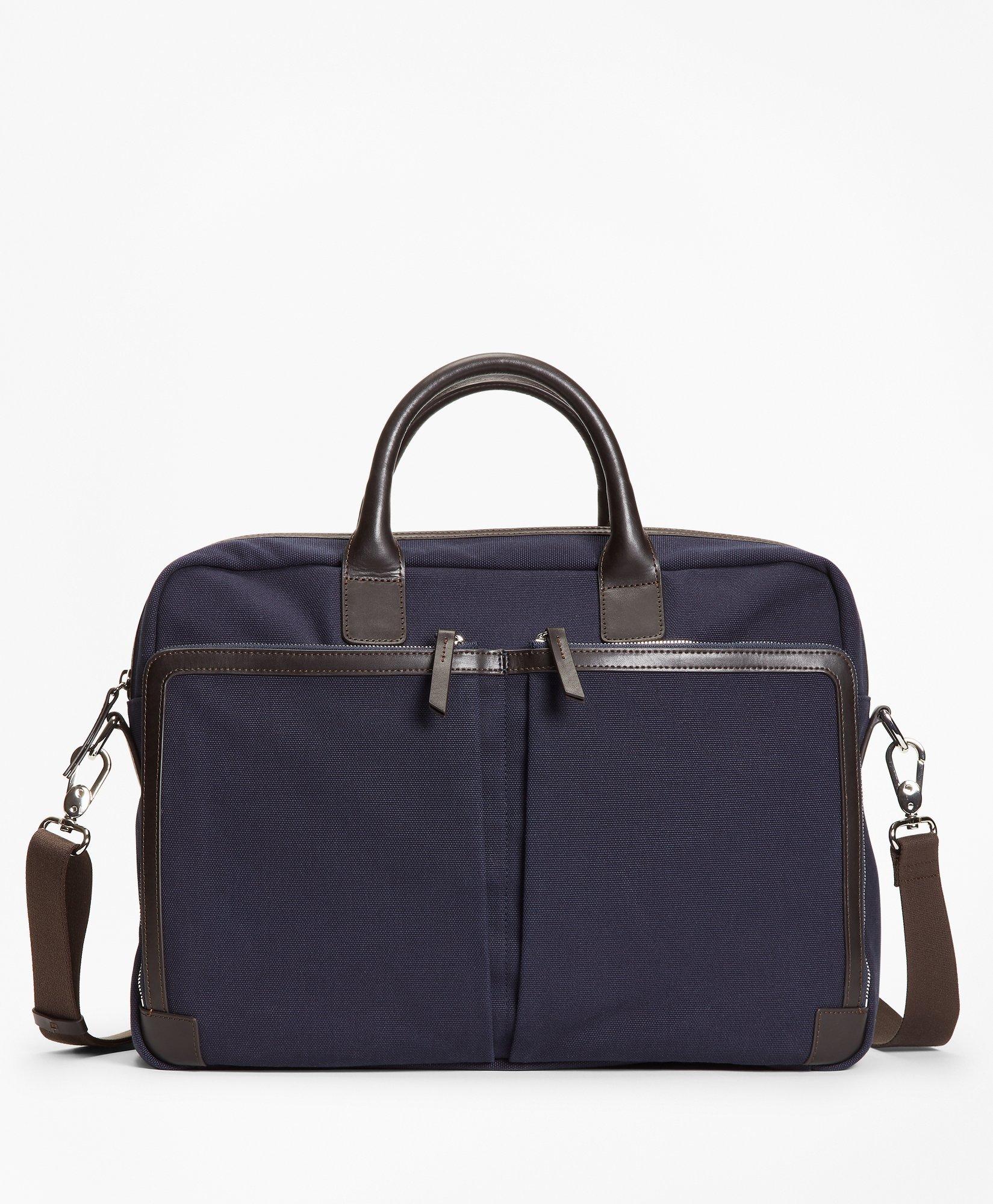 Brooks store brothers briefcase