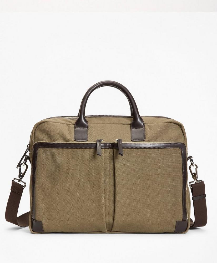 Brooksbrothers Canvas Briefcase