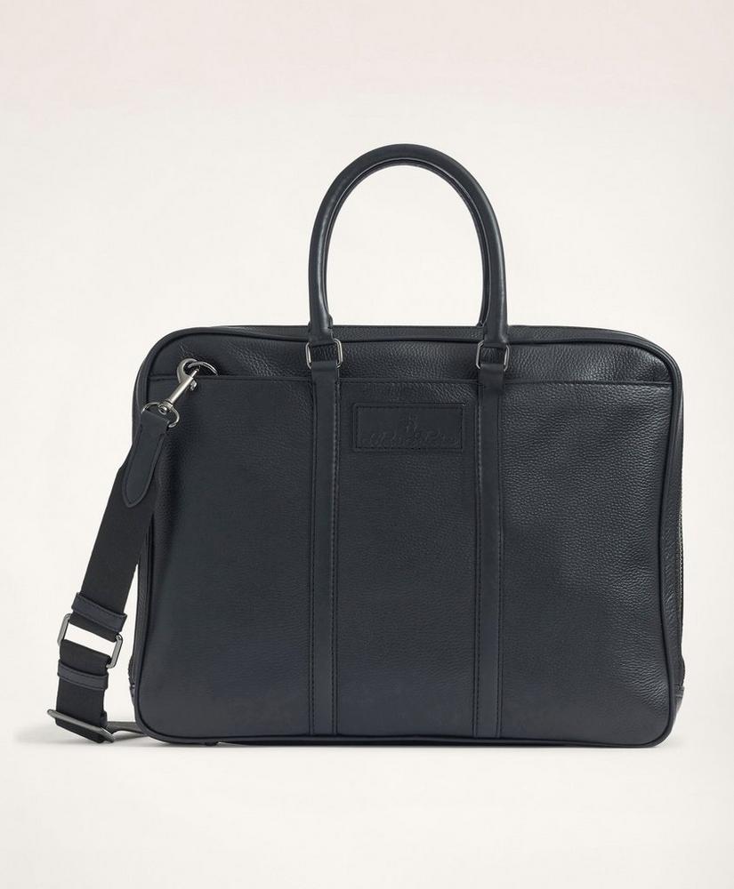 Brooksbrothers Pebbled Leather Briefcase