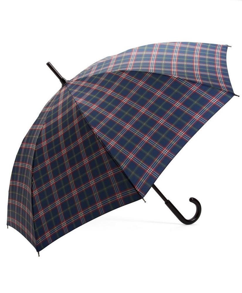 Signature Tartan Stick Umbrella, image 1
