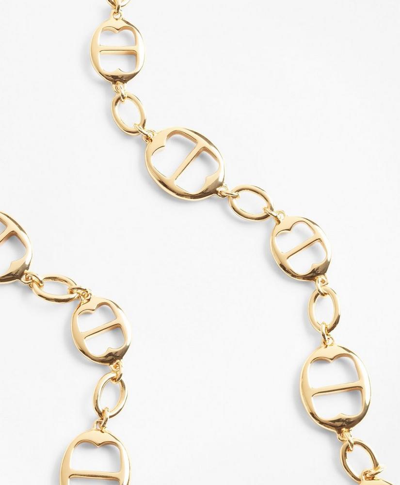 Gold-Plated BB-Link Chain Necklace, image 2