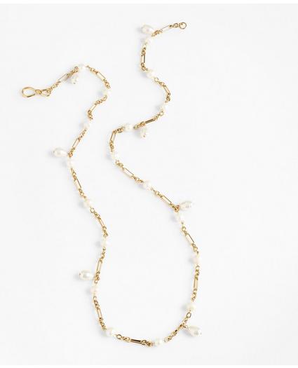 Baroque Glass Pearl Necklace, image 1