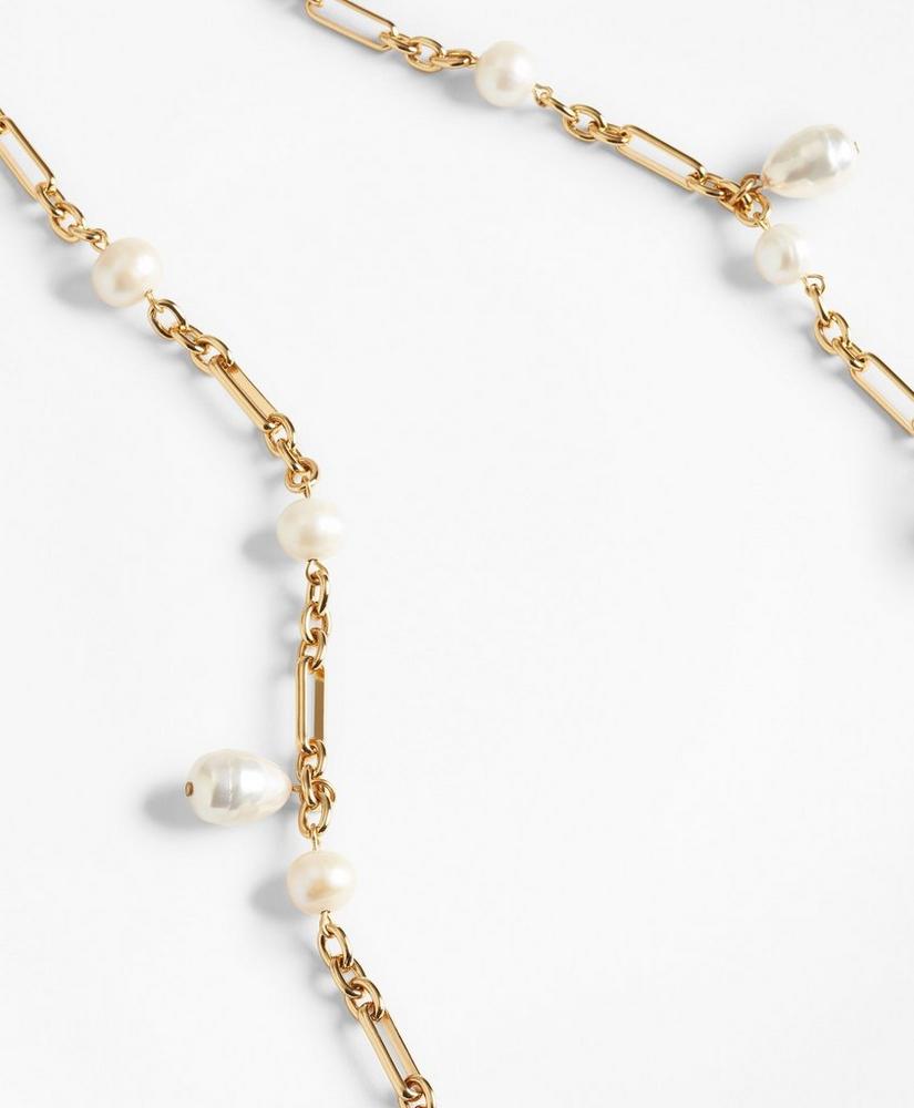 Baroque Glass Pearl Necklace, image 2