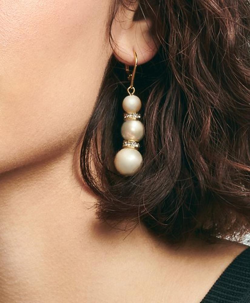 Pearl Drop Earrings, image 2